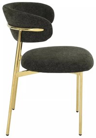 Scaun Elton olive/auriu Raven78
