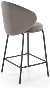 Scaun de bar Ava, gri