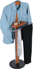 Stander haine LUKE, fag/argintiu, lemn/metal, 30x118 cm