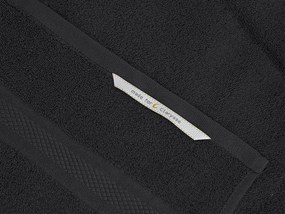 Prosop CLARYSSE ELEGANCE 60x110 cm antracit, 100% bumbac