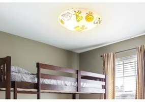 Globo 40607 - Plafonieră copii KIDDY 2xE27ILLU/60W/230V