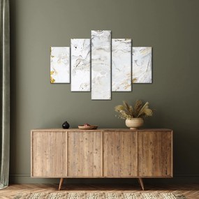 Tablou - Hârtie de ulei cu design de marmură (150x105 cm)