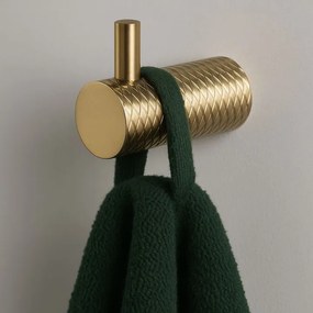 Cuier de baie 9706 Prism auriu periat