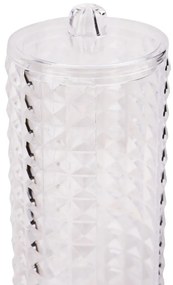 Organizator de baie transparent din plastic – Hermia