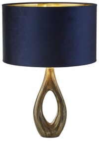 Veioza/Lampa de masa design decorativ Bucklow, navy