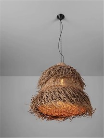 Lustra boho style design natural Hay