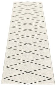 Covor tip traversă pentru interior și exterior negru 70x240 cm Max Black – Pappelina