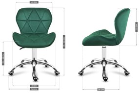 Scaun de birou Forte 3.0 (verde închis). 1087608