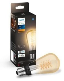 Bec LED dimabil Philips Hue WHITE FILAMENT ST64 E27/7W/230V 2100K