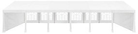 Cort petrecere Gala 6x12 m alb