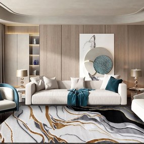 Covor Modern Living , Dormitor Dreptunghiular Marble 0916A (Alege dimensiunea: 80 x 150)