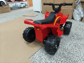 AIYAPLAY ATV Electric pentru Copii 18-48 Luni, 6V, 2 km/h, Sarcină 25 kg, Roșu | Aosom Romania
