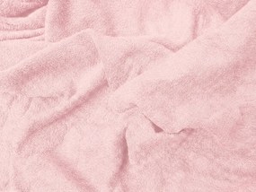 Cearsaf frote EXCLUSIVE roz deschis 90 x 200 cm
