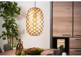 Lustră pe cablu WOLFRAM 1xE27/60W/230V alămie Lucide 21417/32/02