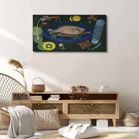 Tablou canvas Around Fish de Paul Klee