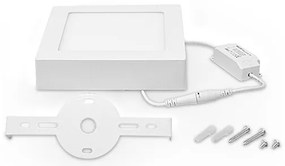 LED Plafonieră ORTO SQ-NT LED/24W/230V 3000K 28,5x28,5 cm