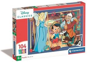 Disney Classics Pinocchio Puzzle Clementoni cu 104 piese