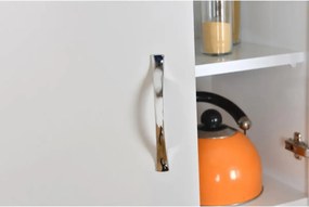 Dulap din pal, Beny Homs, alb, 160 x 60 x 31.4 cm