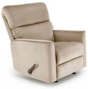 Fotoliu recliner Karim stofa bej H103 cm