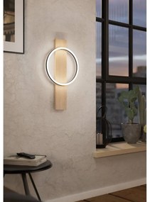 Aplică de perete în culoare naturală LED BOYAL – EGLO