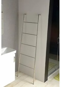 SAPHO SE102 Sega uscător de prosoape 55 x 170 x 7cm, oțel inoxidabil periat