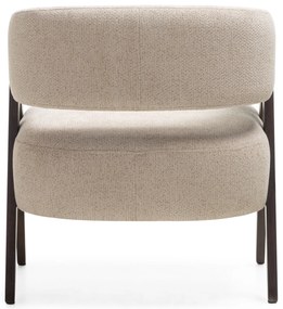 Fotoliu design bej MIZU