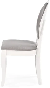 Scaun de bucaterie Velo 1, gri/alb