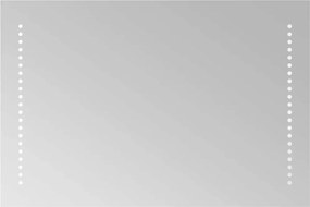 vidaXL Oglinda de baie cu LED, 60x40 cm