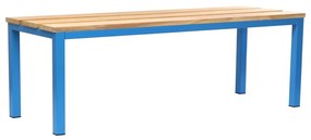 Bancă pentru dressing 150 x 35 x 45 cm, albastru - RAL 5012
