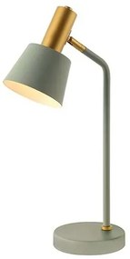Veioza, lampa de masa design modern Bing gri, auriu