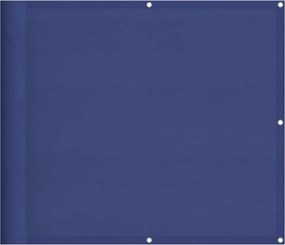 vidaXL Paravan de balcon, albastru, 90x800 cm, 100% poliester oxford