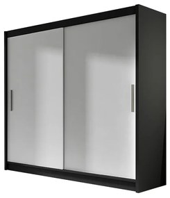 Dulap de haine Baker (negru + alb). 1069153