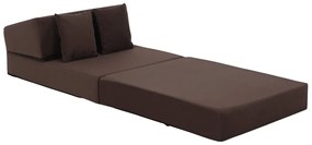 Scaun pliant/saltea PELOS, maro