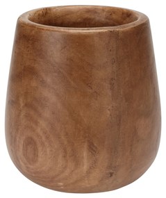 Ghiveci lemn paulownia, maro, 22 cm