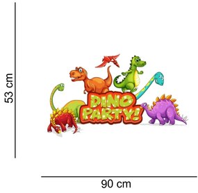 Sticker perete Dino Party