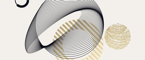 Tablou - Forme geometrice N⁰3 (120x50 cm)
