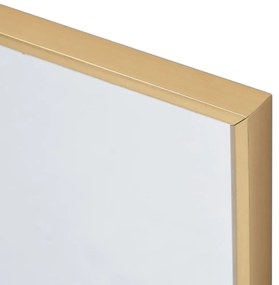 Oglinda, auriu, 80x60 cm 1, Auriu, 80 x 60 cm