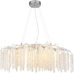 Globo 64137-9 - Lustră suspendată pe cablu LAVERNE 9xG9/8W/230V