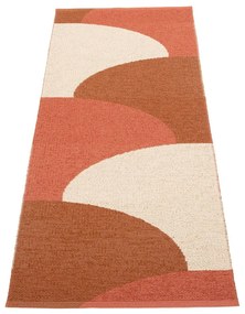 Covor tip traversă pentru interior și exterior cărămiziu 70x180 cm Hill Brick Rust – Pappelina