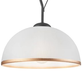 Lustră pe tijă RETRO 1xE27/60W/230V antracit