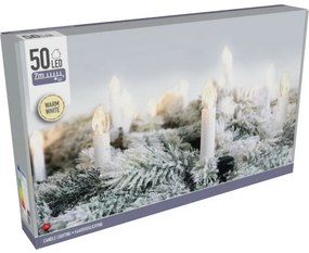 Instalaţie pom de Crăciun Genazzano, alb cald, 50 LED