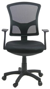 Scaun ergonomic de birou OFF 706 negru