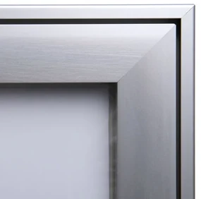 Vitrina interioara cu incuietoare cu informatii 3 x A4, ignifuga, aluminiu