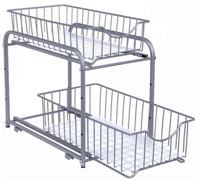 Organizator de depozitare MARGE, gri