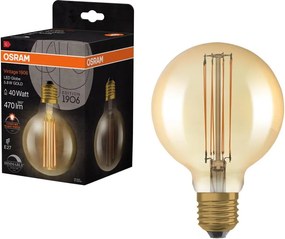 Bec LED dimabil VINTAGE FILAMENT E27/5,8W/230V 2200K - Osram