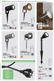Proiector cu tarus, iluminat exterior LED IP54 Spikey