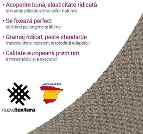 Huse super elastice HARMONIA alunei canapea cu otoman dreapta (l. 210 - 320 cm)