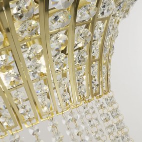 Lustra eleganta decorata cu cristale Gemma 8Lt