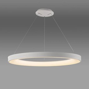 Lustra LED cu telecomanda design circular NISEKO II White 90cm