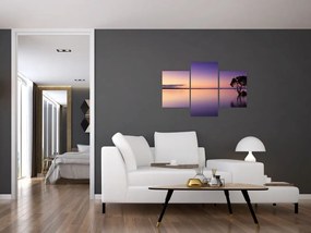 Tablou cu nivelul apei la răsăsrit de soare (90x60 cm)
